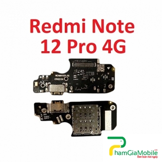 Cụm Chân Sạc Xiaomi Redmi Note 12 Pro 4G Charger Port USBBo Main Sạc